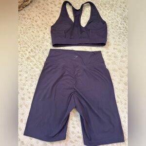 SET! Gymshark x Whitney Simmons Sports Bra Short Matching Set Wildflower Size M